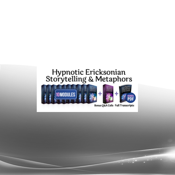 Igor Ledochowski - Hypnotic Transformational Stories Like Milton Erickson - NEW