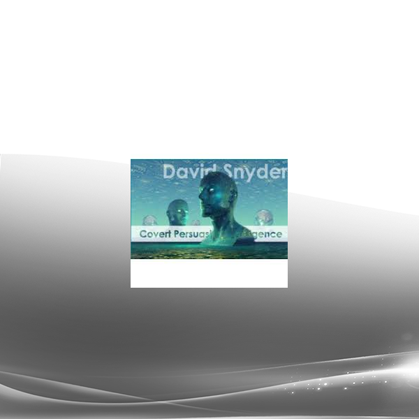 David Snyder - CPI Covert Persuasion Intelligence